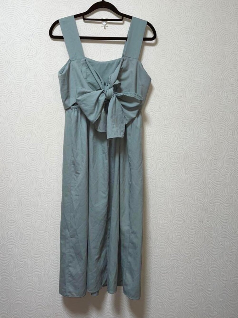 Notewo Ribbon Light Blue Camisole Dress Long M